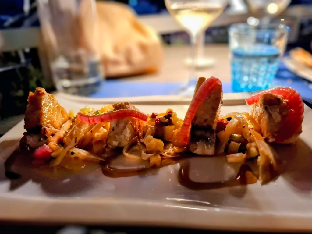 pranzo di pesce a fiumicino